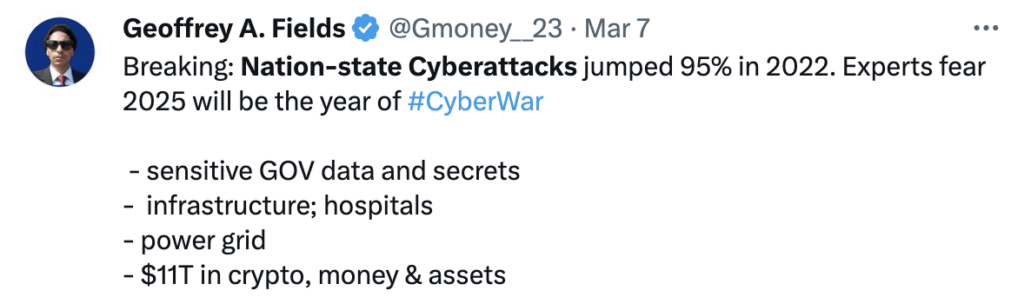 nation state cyber attacks