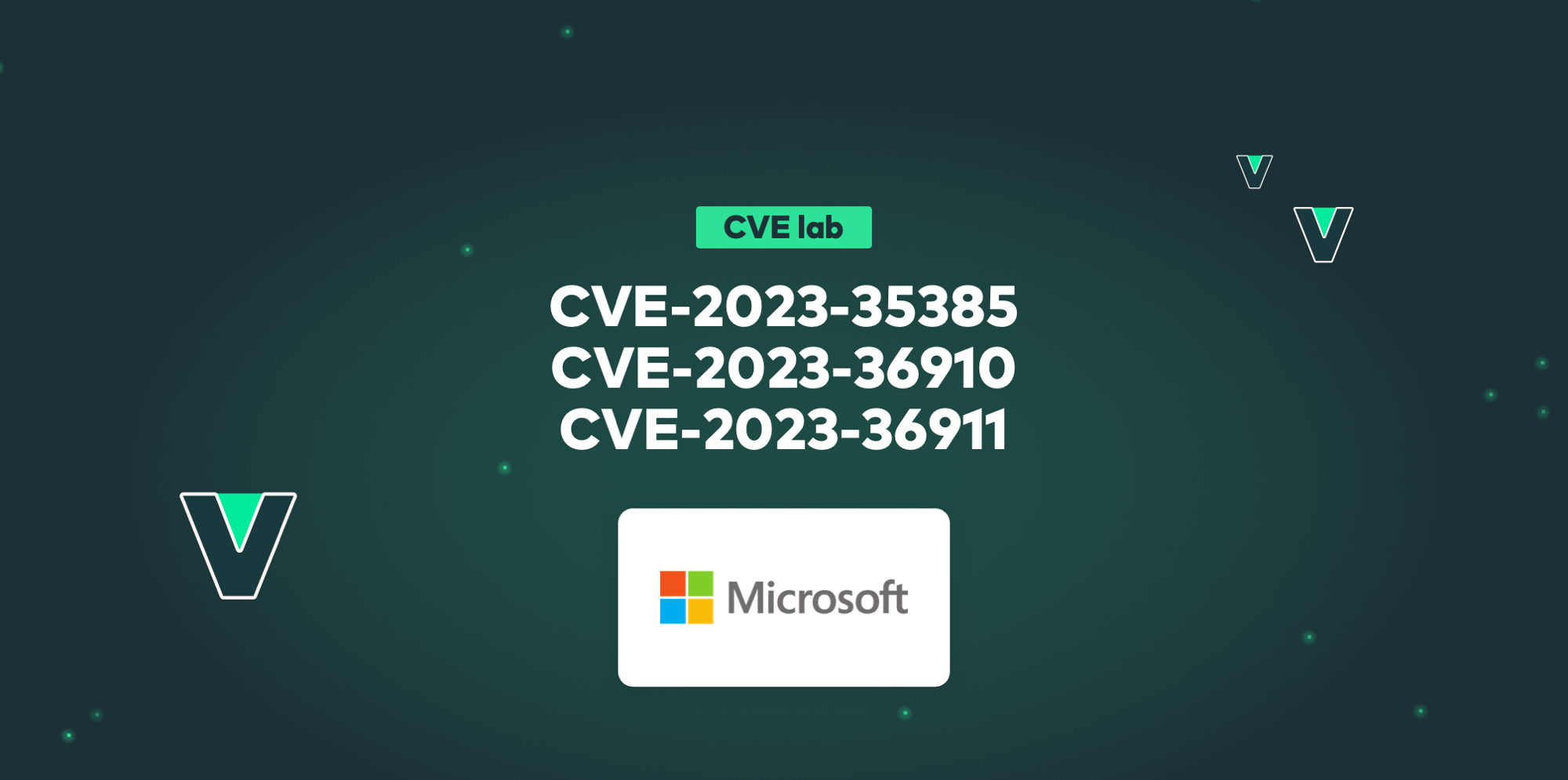 How to fix CVE-2023-35385, CVE-2023-36910 & CVE-2023-36911 