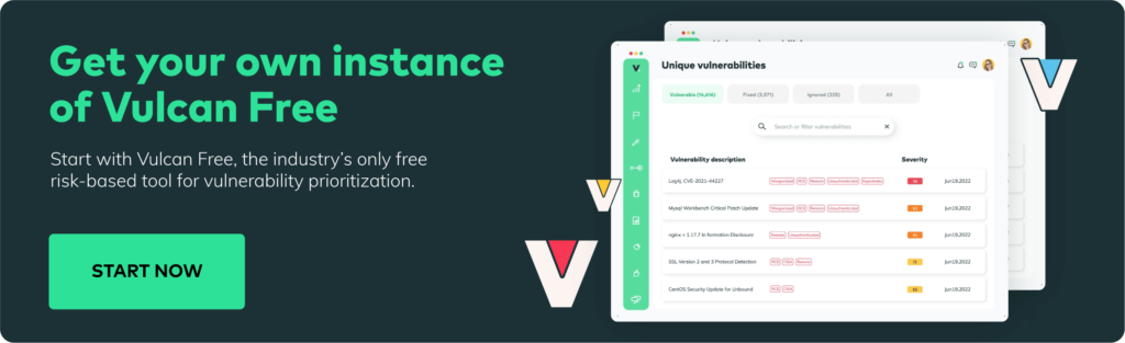 vulcan free prioritization tool get your own instance